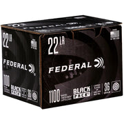Federal Black Pack 22 Long Rifle Ammo 36 Grain Copper Plated Hollow Point - BF750