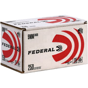 Federal Champion 9mm Ammo 115 Grain Full Metal Jacket - C9115A250