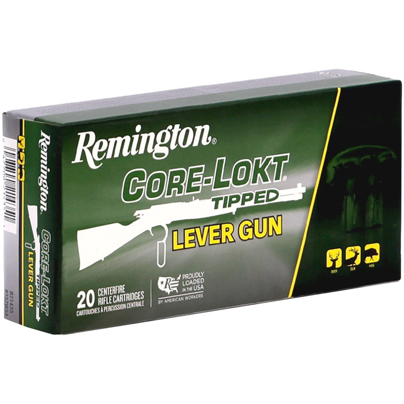 Remington Core-Lokt Tipped Lever Gun 32 Win Special Ammo 170 Grain Polymer Tip - R21435
