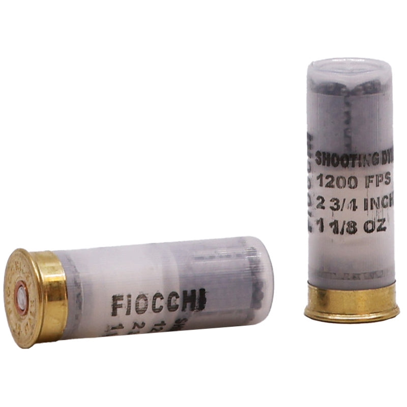 Fiocchi Shooting Dynamics 12 Gauge Ammo 2 3/4" 1 1/8oz #8 Lead Shot VP - 12SDB188