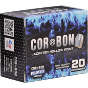 CorBon 38 Special +P Ammo 110 Grain Jacketed Hollow Point - SD38110/20
