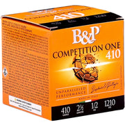 B&P Competition One 410 Gauge Ammo 2 1/2" 1/2oz #7.5 Lead Shot - 410BCP75