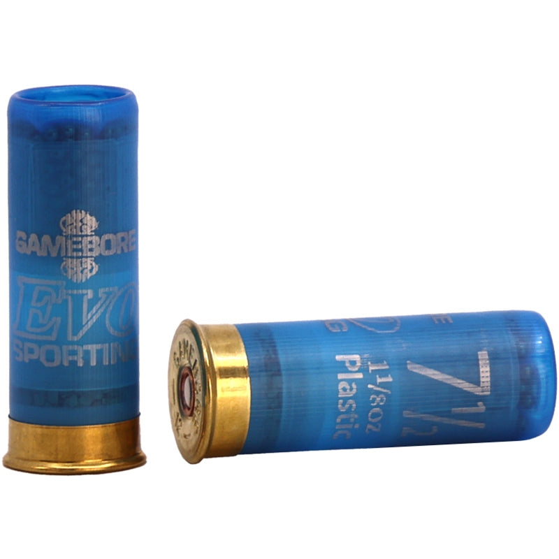 Gamebore Evo Competition Load 12 Gauge Ammo 2 3/4" 1 1/8oz #7.5 Lead Shot - 12KLAMEVO7532