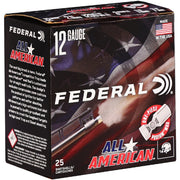 Federal All American 12 Gauge Ammo 2 3/4" 1 1/8 oz #7.5 Lead Shot 394 Pellets - FAA12H 7.5