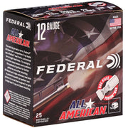 Federal All American 12 Gauge Ammo 2 3/4" 1 oz #8 Lead Shot 410 Pellets - FAA12L1 8