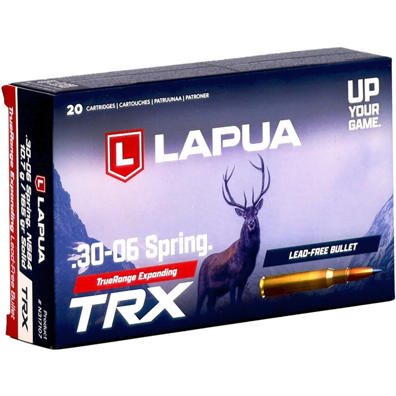 Lapua TRX 30-06 Springfield Ammo 165 Grain Lead Free Polymer Tip - N317107