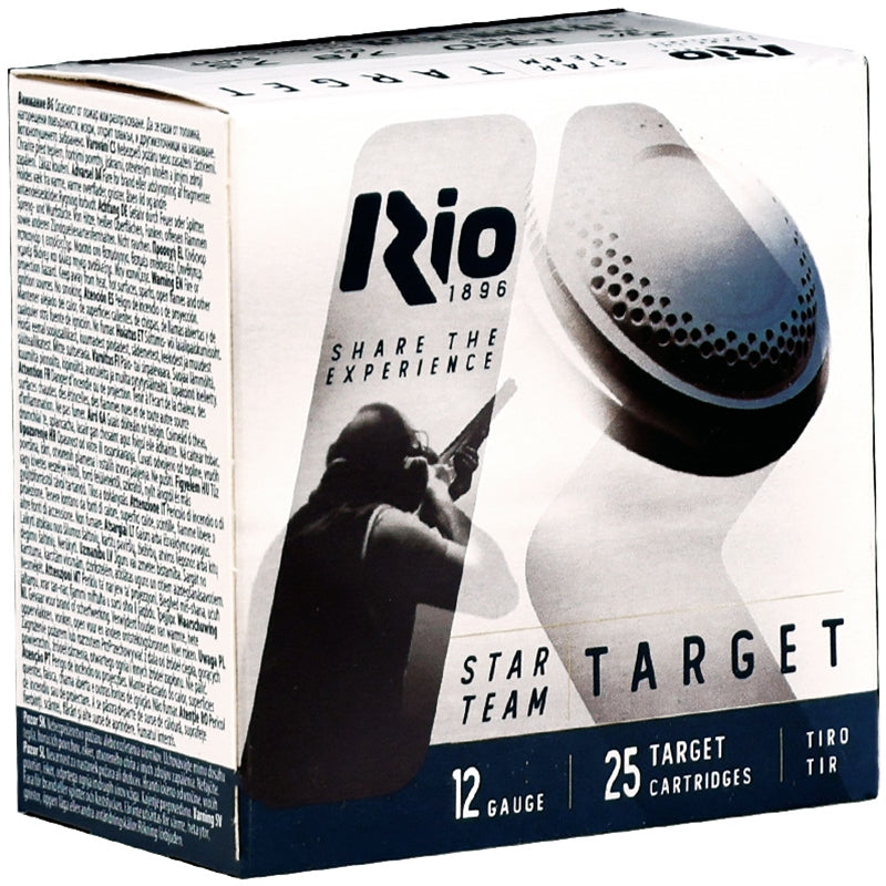 Rio Star Team 12 Gauge Ammo 2 3/4 7/8 oz #7.5 Shot - STT2475