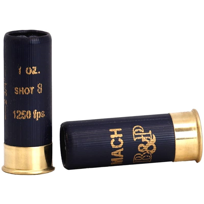 B&P Mach 12 Gauge Ammo 2 3/4 1 oz #8 Shot - 12B1F2L8