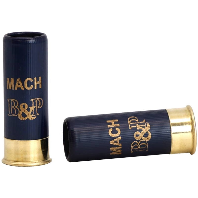 B&P Mach 12 Gauge Ammo 2 3/4" 1 oz #8 Shot - 12B1F2H8