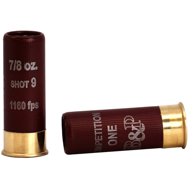B&P Competition One 12 Gauge Ammo 2 3/4" 7/8 oz #9 Lead Shot - 12B78CP9
