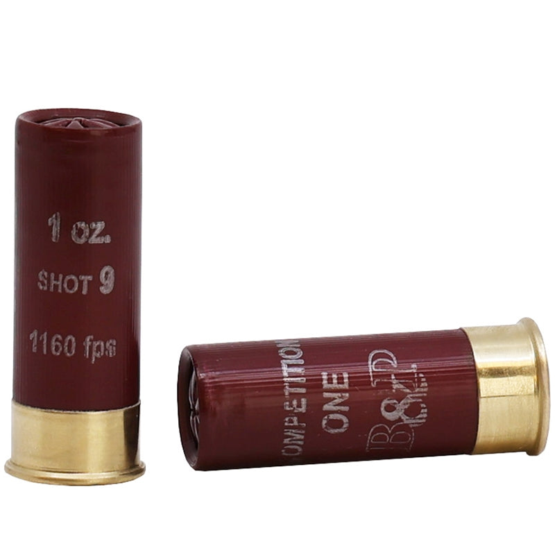 B&P Competition One 12 Gauge Ammo 2 3/4" 1 oz #9 Shot - 12B1CP9