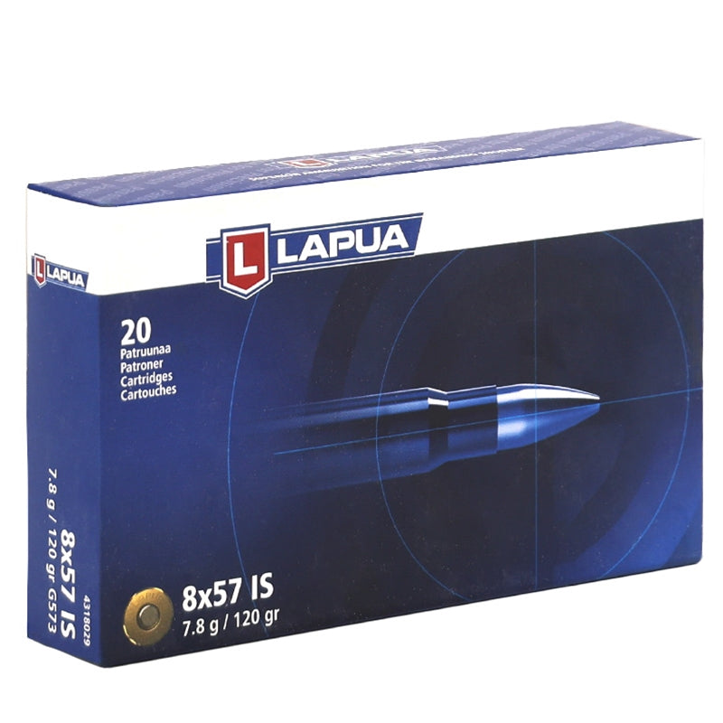 Lapua 8mm Mauser Ammo 120 Grain Open Tip Match - 4318029