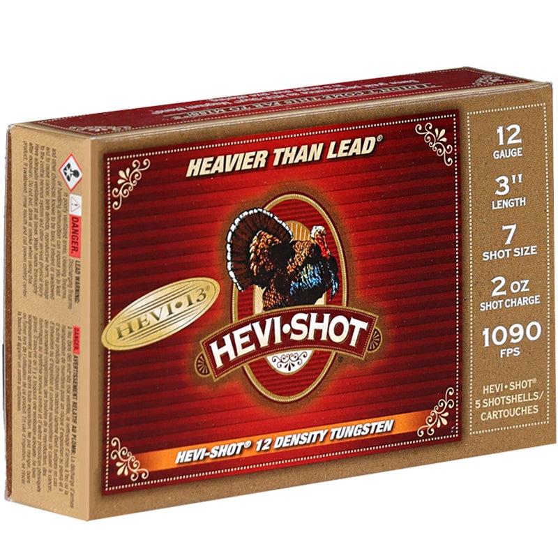 HEVI-Shot 12 Gauge Ammo 3" 2 oz #7 Tungsten Shot - HS43027