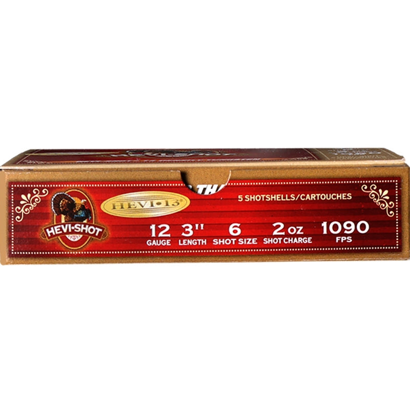 HEVI-Shot 12 Gauge Ammo 3" 2 oz #6 Tungsten Shot - HS43026