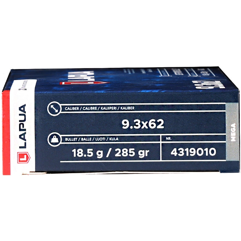 Lapua 9.3x62mm Ammo 285 Grain Soft Point - 4319010