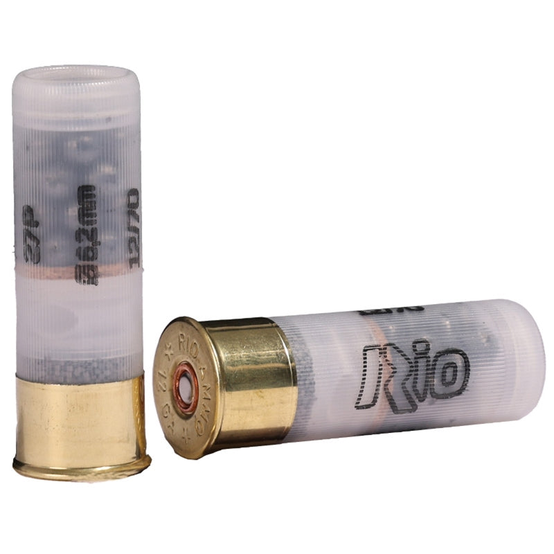 Rio 12 Gauge Ammo 2 3/4" #4 Buckshot 27 Pellets - RB122725