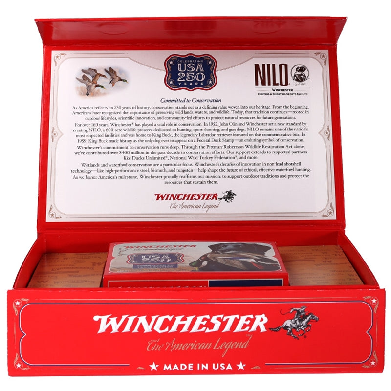 Winchester Xpert 12 Gauge Ammo 3" 1 1/8 oz #2 Steel Shot 250th Anniversary Edition - WEX12250