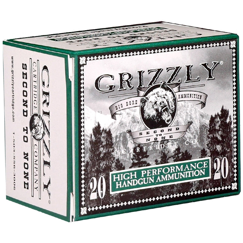 Grizzly 357 Magnum Ammo 148 Grain Flat Point - GC357M15