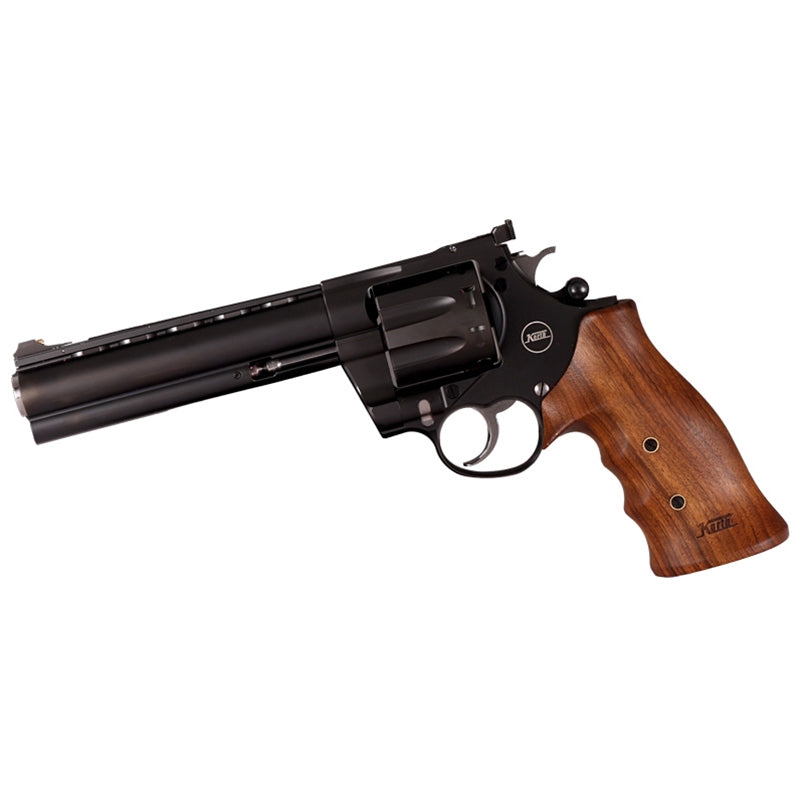 Korth Mongoose .357 Magnum Revolver with Interchangeable 9mm Cylinder 6-Inch Barrel 8-Shot - 60-489