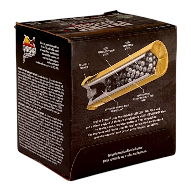 Federal Prairie Storm 20 Gauge Ammo 3" 7/8 oz #4 Steel Shot - PFSX207FS 4
