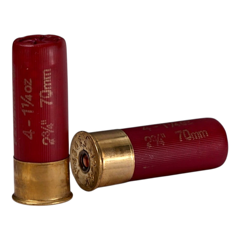 Federal Upland 12 Gauge Ammo 2 3/4" 1 1/4 oz #4 Copper Plated Lead Shot - PF154 4