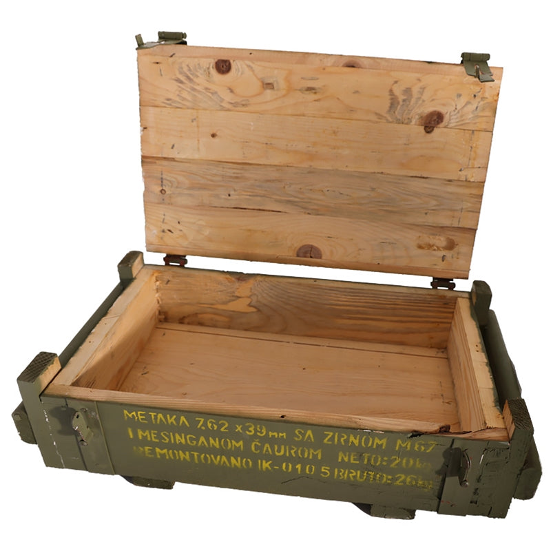 Military Surplus Wooden Ammo Storage Crate