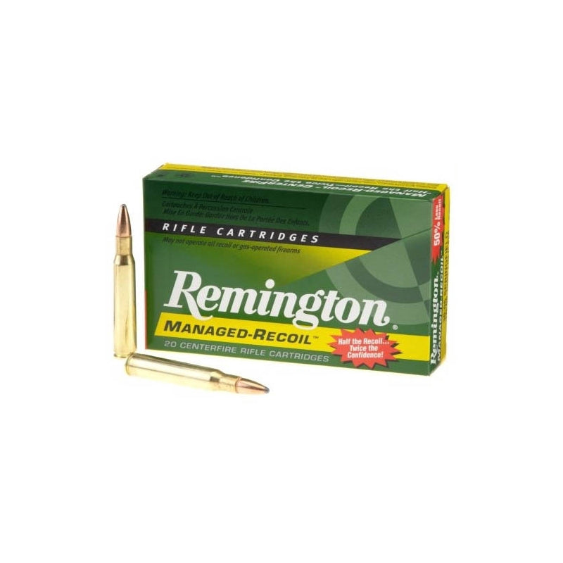 Remington Managed Recoil 308 Winchester Ammo 125 Grain Core-Lokt Pointed Soft Point - L308W1