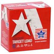 Stars and Stripes Target Load 12 Gauge Ammo 2-3/4" 1 oz #8 Lead Shot - CT12808
