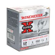 Winchester Super-X Xpert 12 Gauge Ammo 3" 1 1/8 oz #3 Shot 250 Round Case