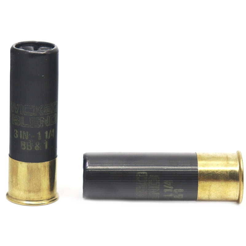Browning Wicked Blend 12 Gauge Ammo 3" 1-1/4oz #BB Steel & #1 Bismuth Shot Blend