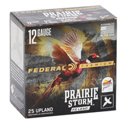 Federal Premium Prairie Storm 12 Gauge Ammo 2 3/4  1 1/4 oz #5 Lead Shot
