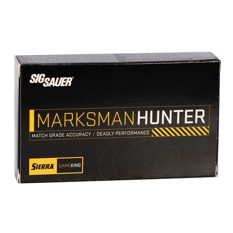 Sig Sauer Marksman Hunter 270 Winchester Ammo 140 Grain Hollow Point Boat Tail - E270GK140-20