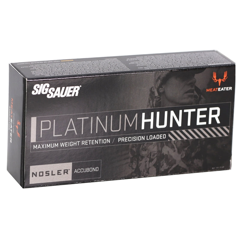Sig Sauer Platinum Hunter 6.5 Creedmoor Ammo 140 Grain AccuBond Polymer Tip - E65CMPH14020