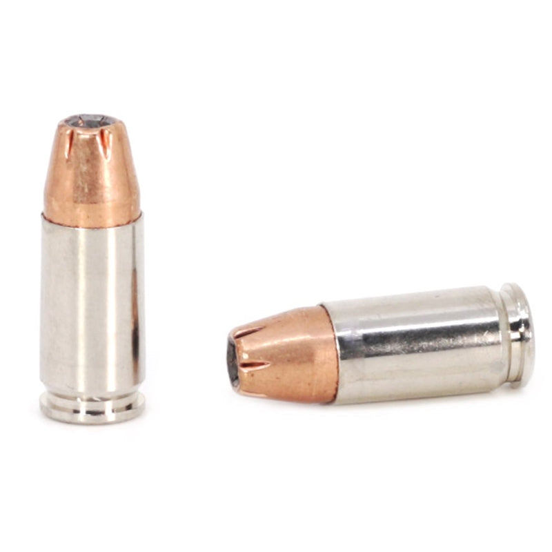 Fiocchi Hyperformance 9mm Ammo 147 Grain XTP Jacketed Hollow Point - 9XTPB25