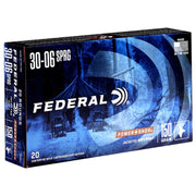 Federal Power-Shok 30-06 Springfield Ammo 150 Grain Soft Point - 3006A