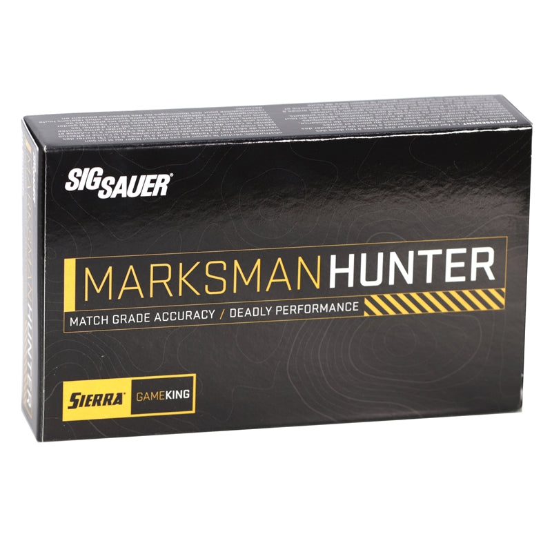 Sig Sauer Marksman Hunter 300 Winchester Magnum Ammo 165 Grain Hollow Point Boat Tail – E3WMGK165-20