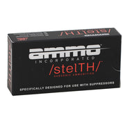 Ammo Inc. stelTH 9mm Ammo 165 Grain Subsonic Total Metal Jacket - 9165TMC-STL