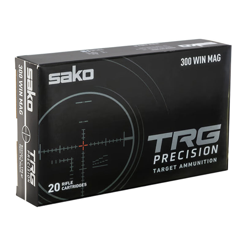 Sako TRG Precision 300 Winchester Magnum Ammo 175 Grain Open Tip Match - JAS-TRG300WM/175B