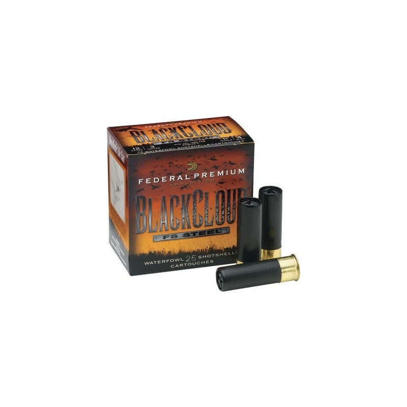 Federal Black Cloud 20 Gauge 3" 1oz #2 Steel Shot Ammo