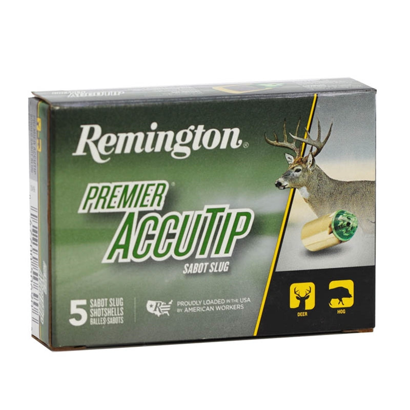 Remington Premier AccuTip 20 Gauge Ammo 260 Grain 3” Sabot Slug - PRA20M
