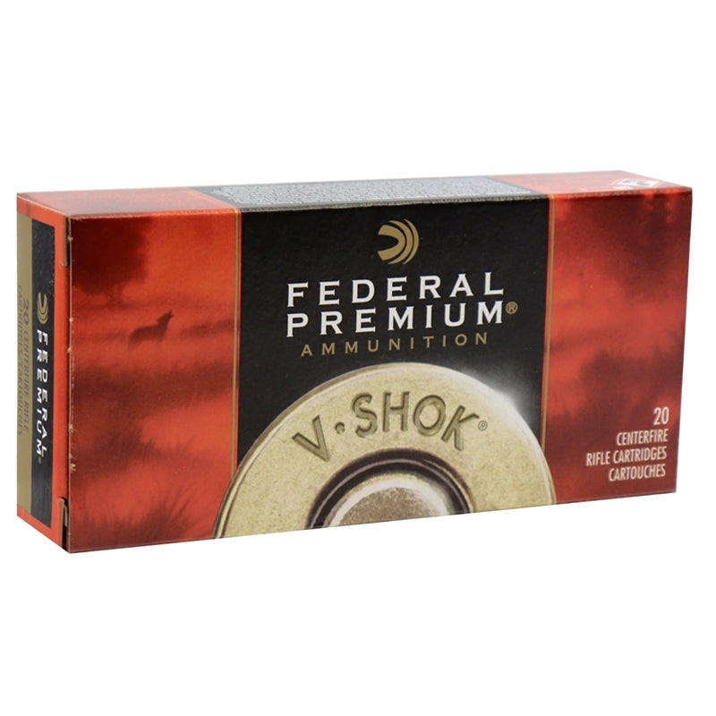 Federal Premium V-Shok 22-250 Remington Ammo 43 Grain Speer TNT Green Hollow Point – P22250D