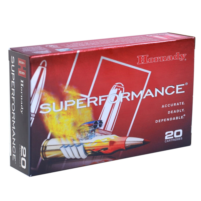 Hornady Superformance 25-06 Remington Ammo 90 Grain Copper Alloy Expanding Polymer Tip Lead Free- 814464