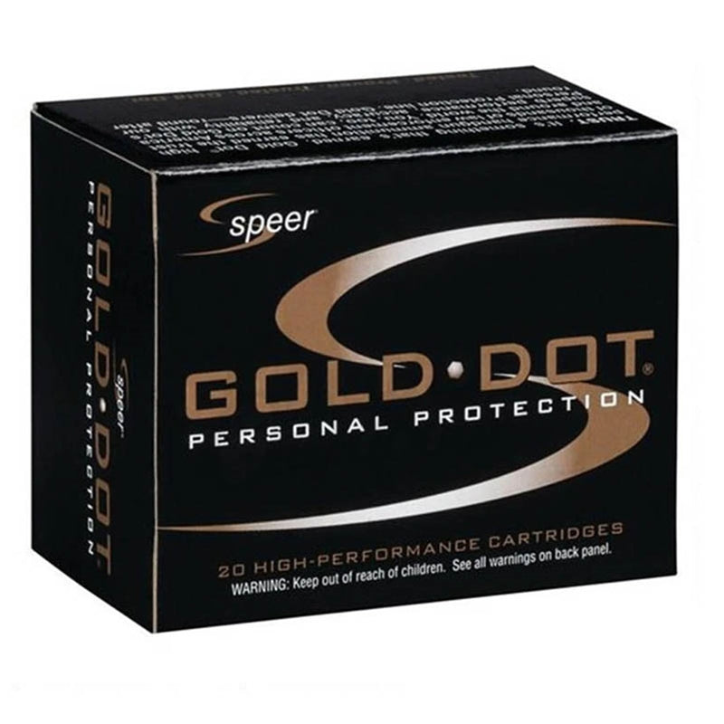 Speer Gold Dot 45 Long Colt Ammo 250 Grain Jacketed Hollow Point - 23984