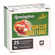 Remington Gun Club Target 12 Gauge Ammo 2-3/4" 1-1/8 oz #8 Shot 250 Rounds Case - GC12LR8A