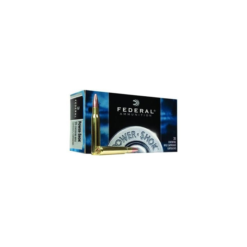 Federal Power-Shok 30-06 Springfield Ammo 125 Grain Speer Hot-Cor Soft Point