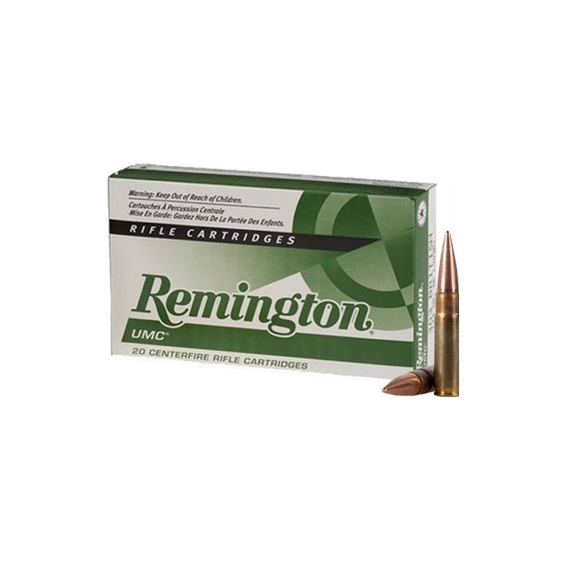 Remington UMC 300 AAC Blackout Ammo 115 Grain Full Metal Jacket Closed Tip Flat Base – L300AAC2