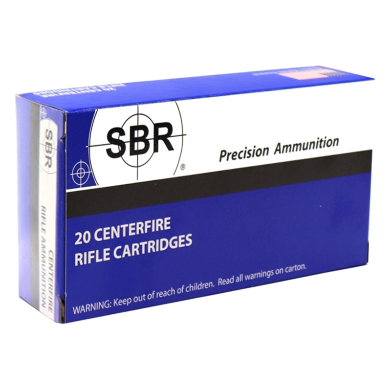 SBR Precision 308 Winchester Ammo 168 Grain Sierra MatchKing Hollow Point Boat Tail - MC3081