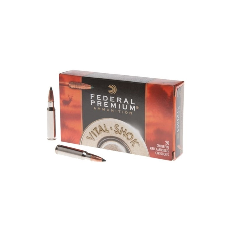 Federal Premium Vital-Shok 308 Winchester Ammo 180 Grain Nosler Partition - P308E