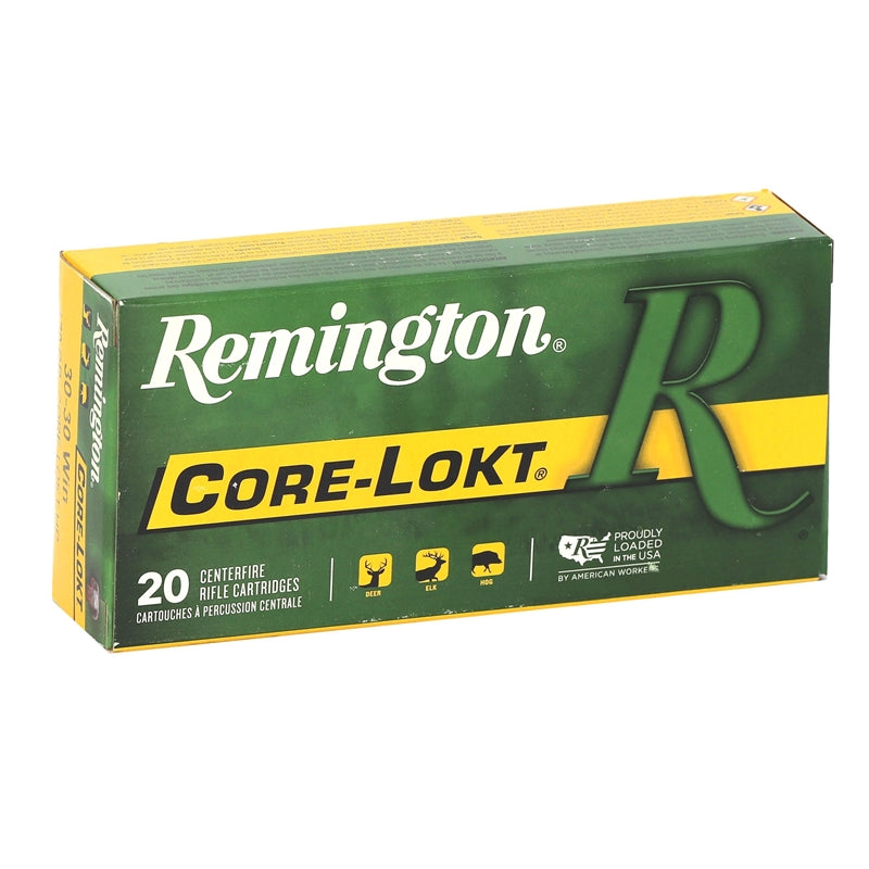 Remington Core-Lokt 30-30 Winchester Ammo 170 Grain Hollow Point - R30303