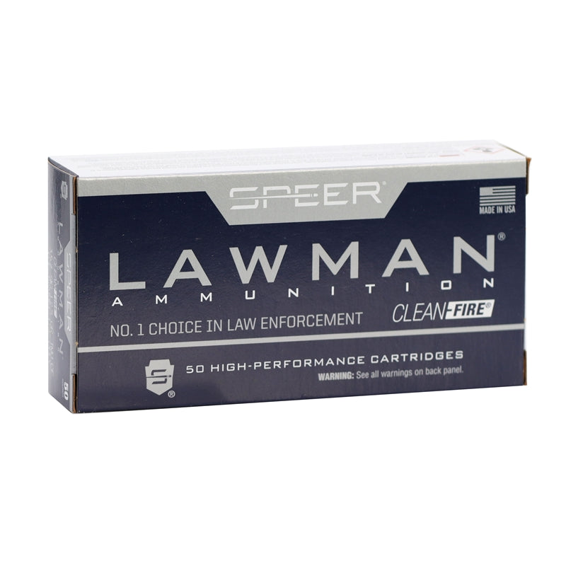 Speer Lawman CleanFire 357 SIG Ammo 125 Grain Total Metal Jacket - 54232